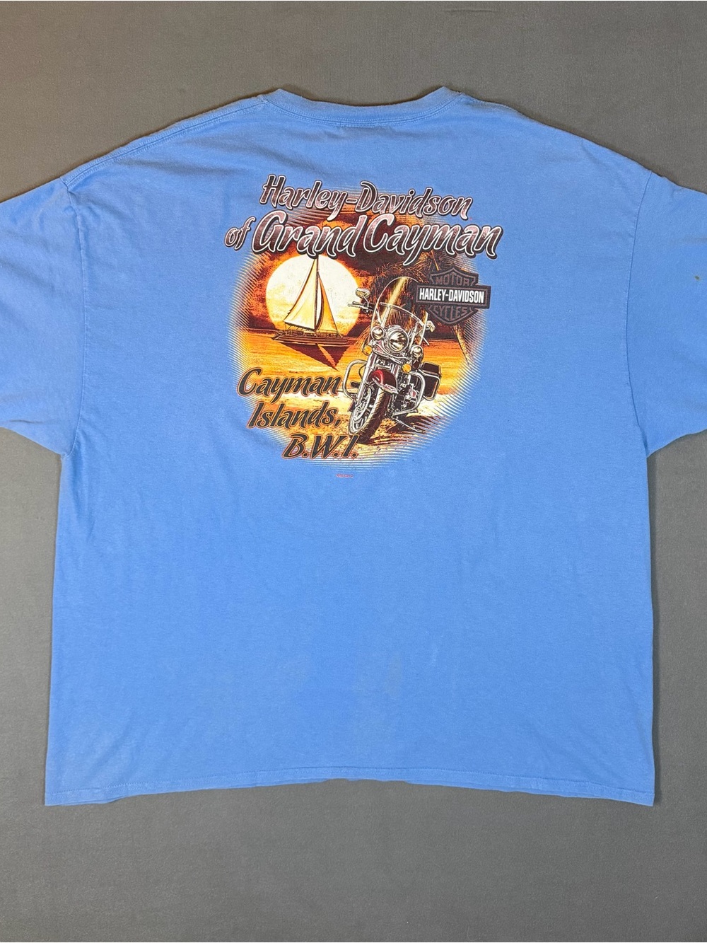 Harley-Davidson "Grand Cayman" Cayman Islands B.W.I. Graphic Tee - 3X
